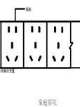 信号源音箱电源开关